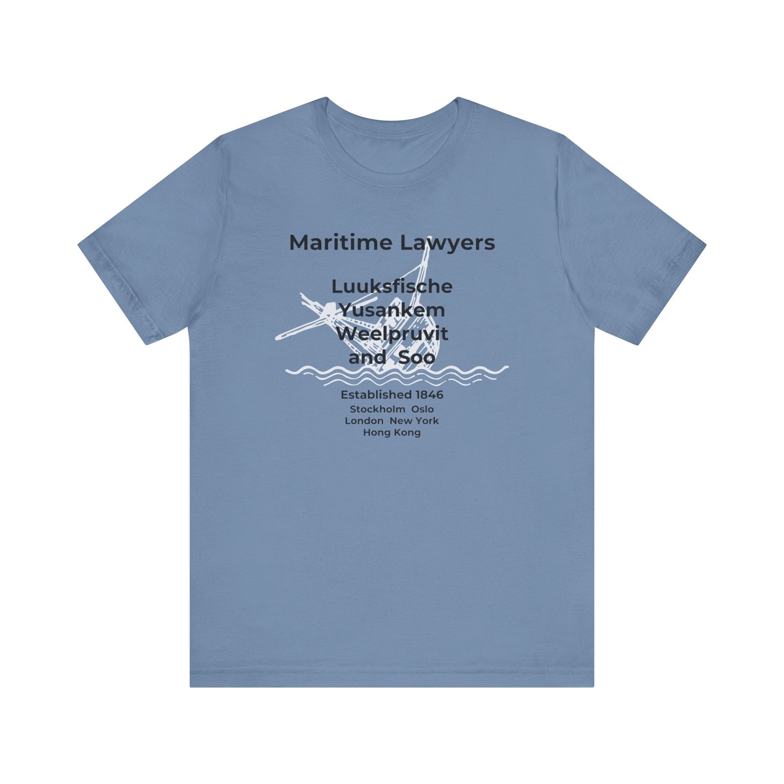 Maritime Lawyers Ghost Ship t-shirt