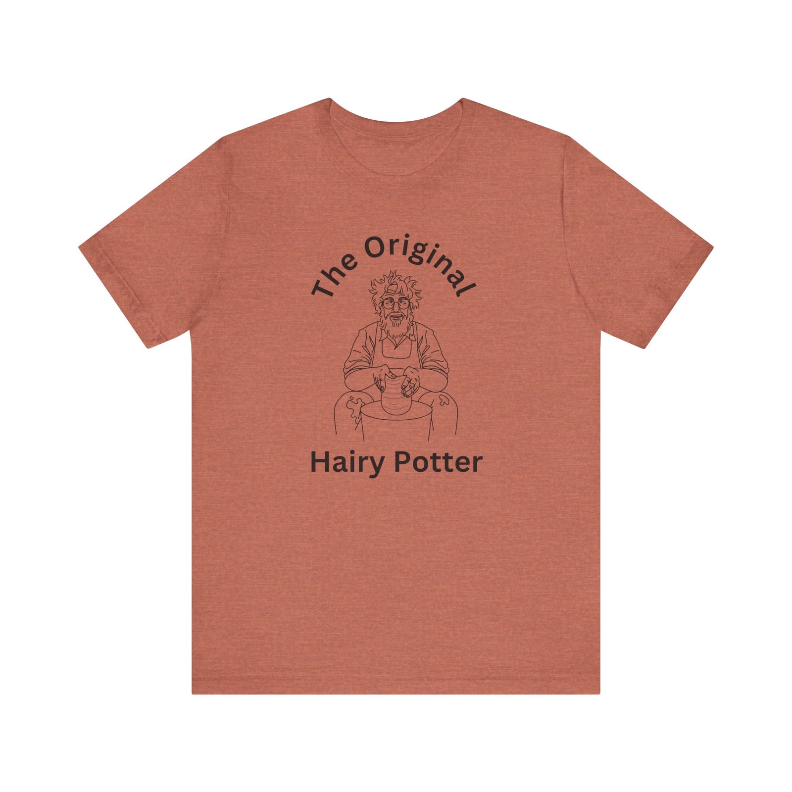 Original Hairy Potter t-shirt with split caption