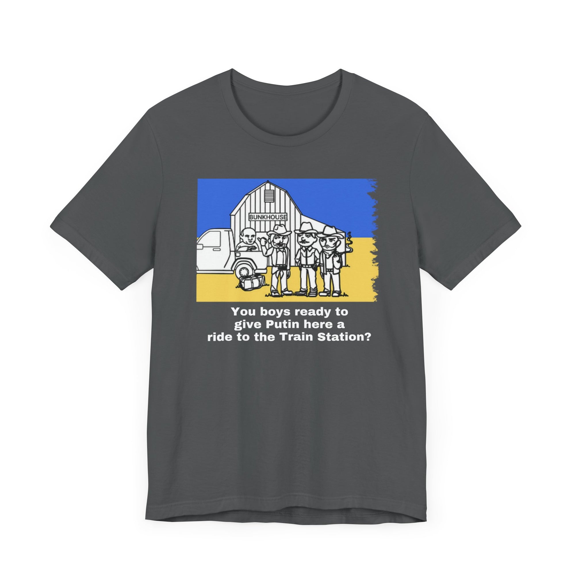 Give &#39;em a Ride to the Train Station t-shirt