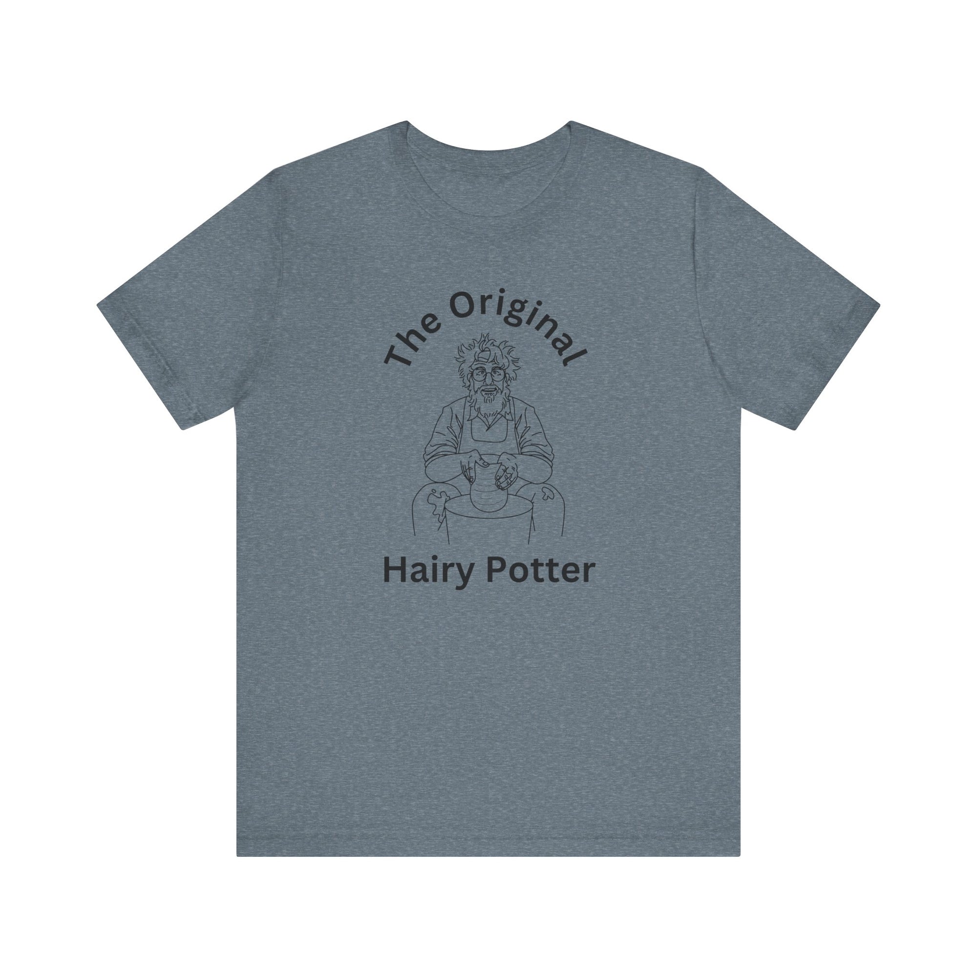 Original Hairy Potter t-shirt with split caption