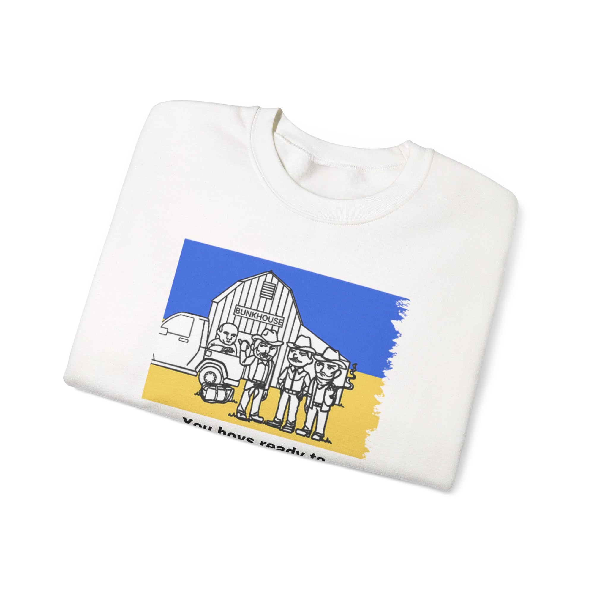 Give &#39;em a ride to the TRAIN STATION  Crewneck Sweatshirt - Unisex