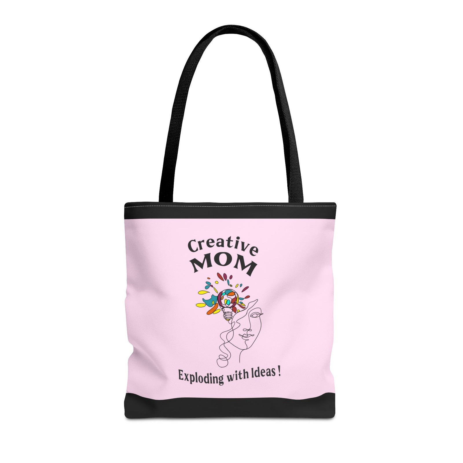 CREATIVE MOM Tote Bag  |  Pink