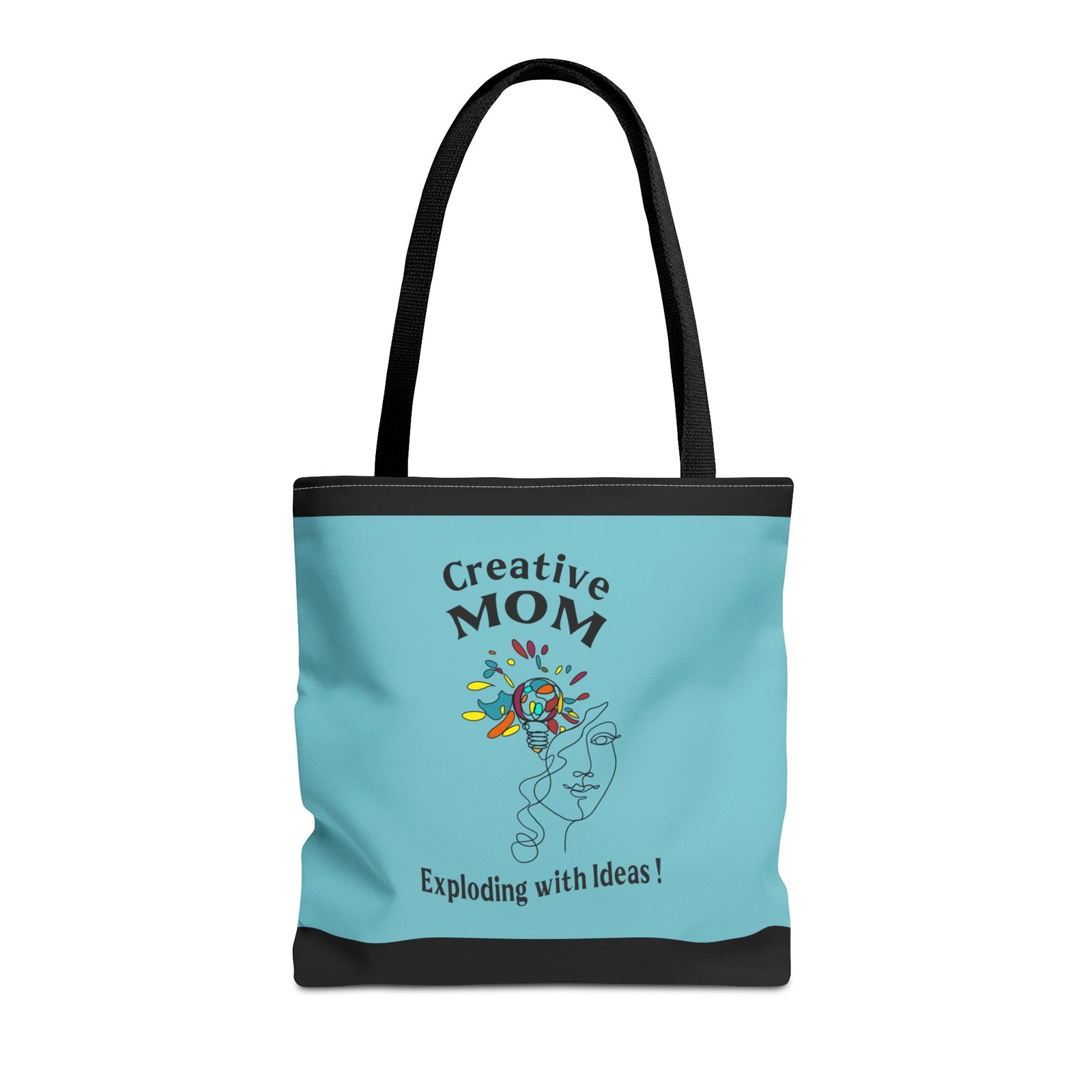 CREATIVE MOM Tote Bag  |  Dark Turquoise