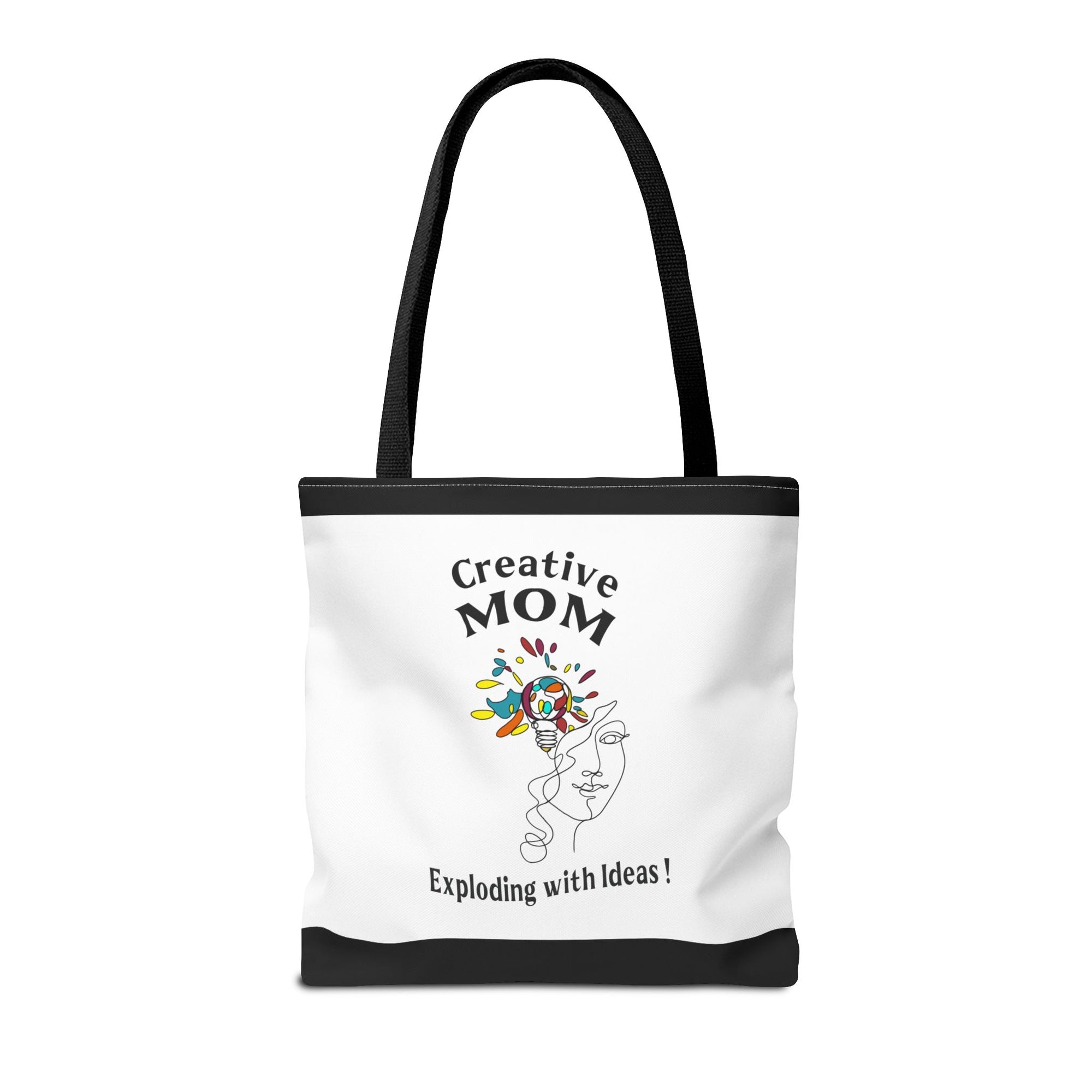 CREATIVE MOM Tote Bag  |  White