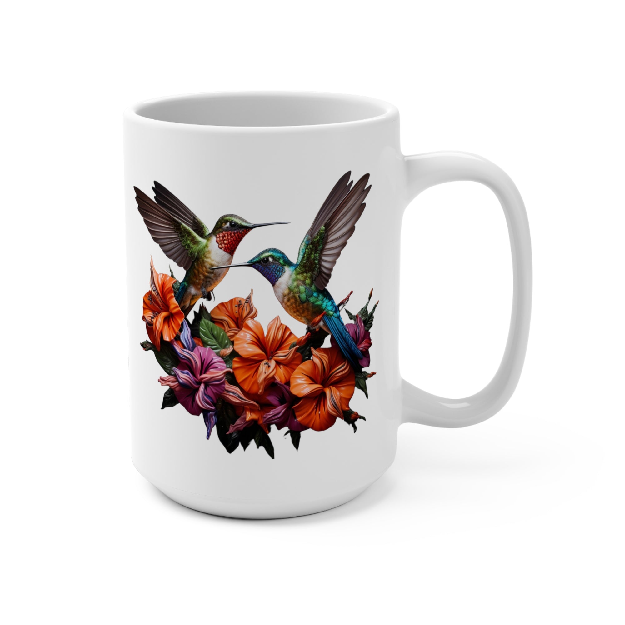 HUMMINGBIRDS  Mug 15oz