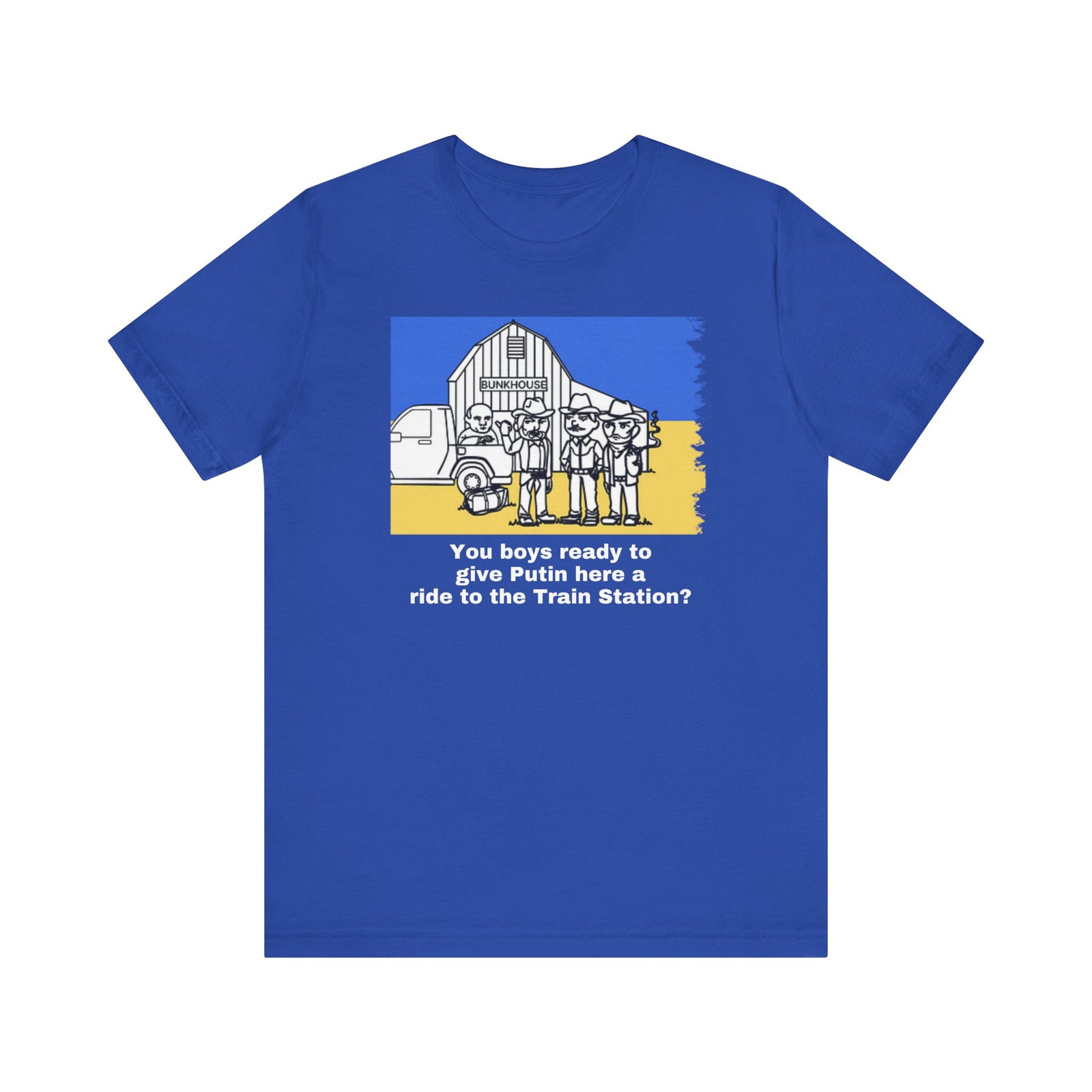 Give 'em a Ride to the Train Station t-shirt
