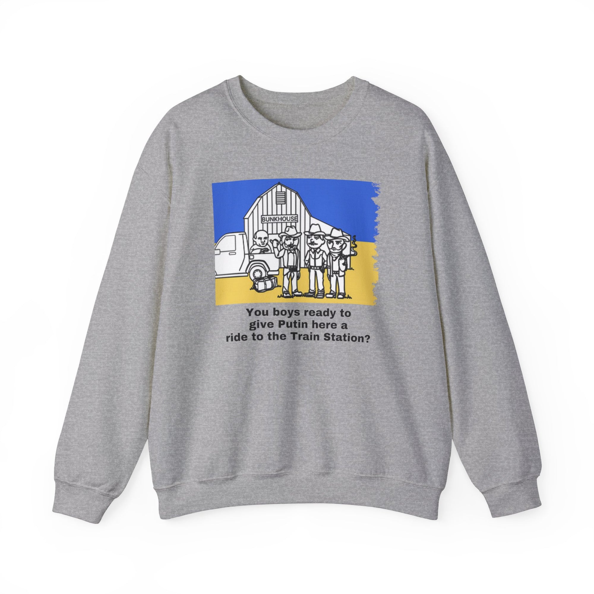 TRAIN STATION - Unisex Crewneck Sweatshirt