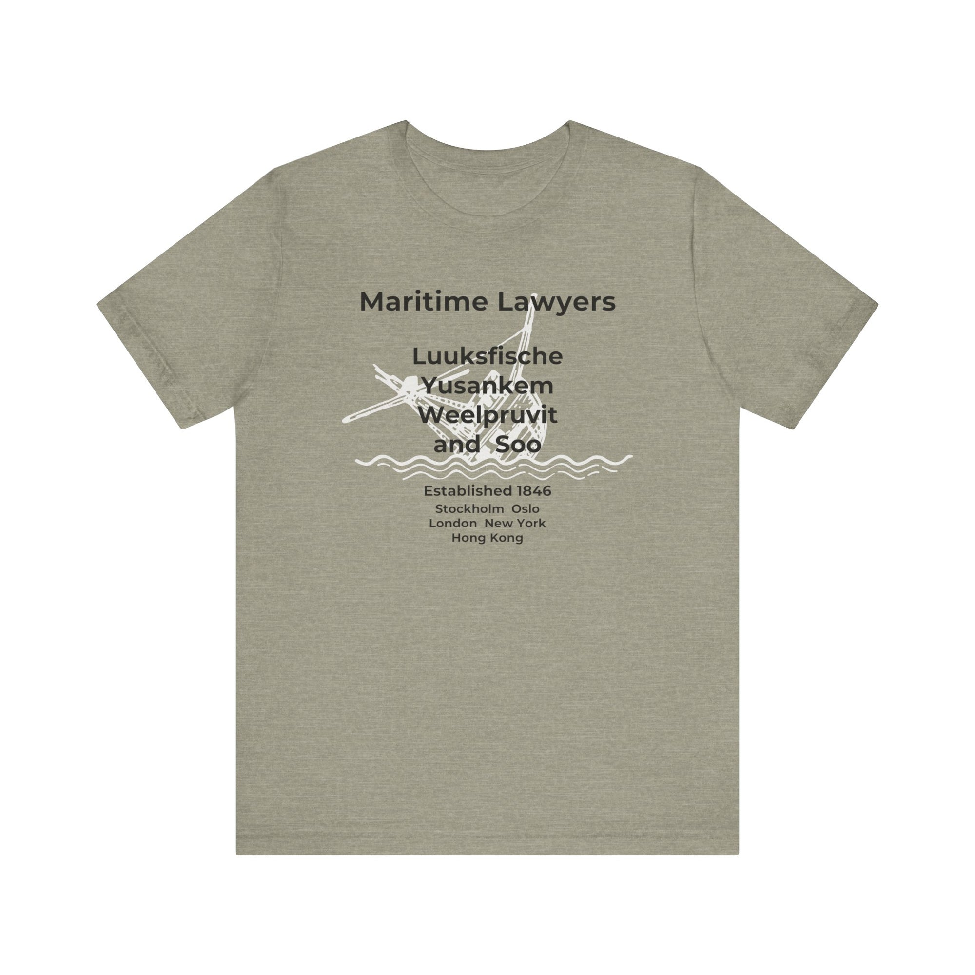 Maritime Lawyers Ghost Ship t-shirt
