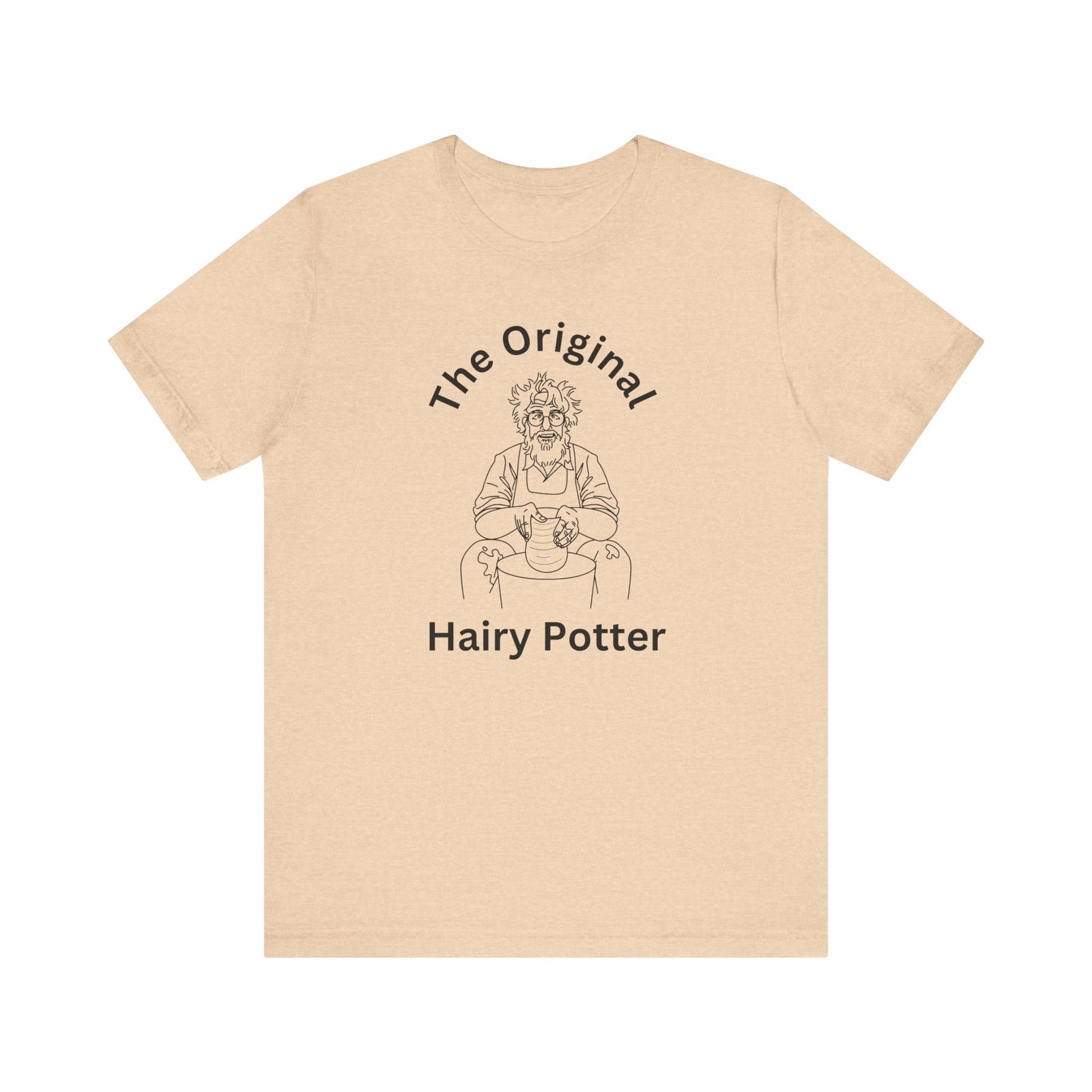 Original Hairy Potter t-shirt with split caption