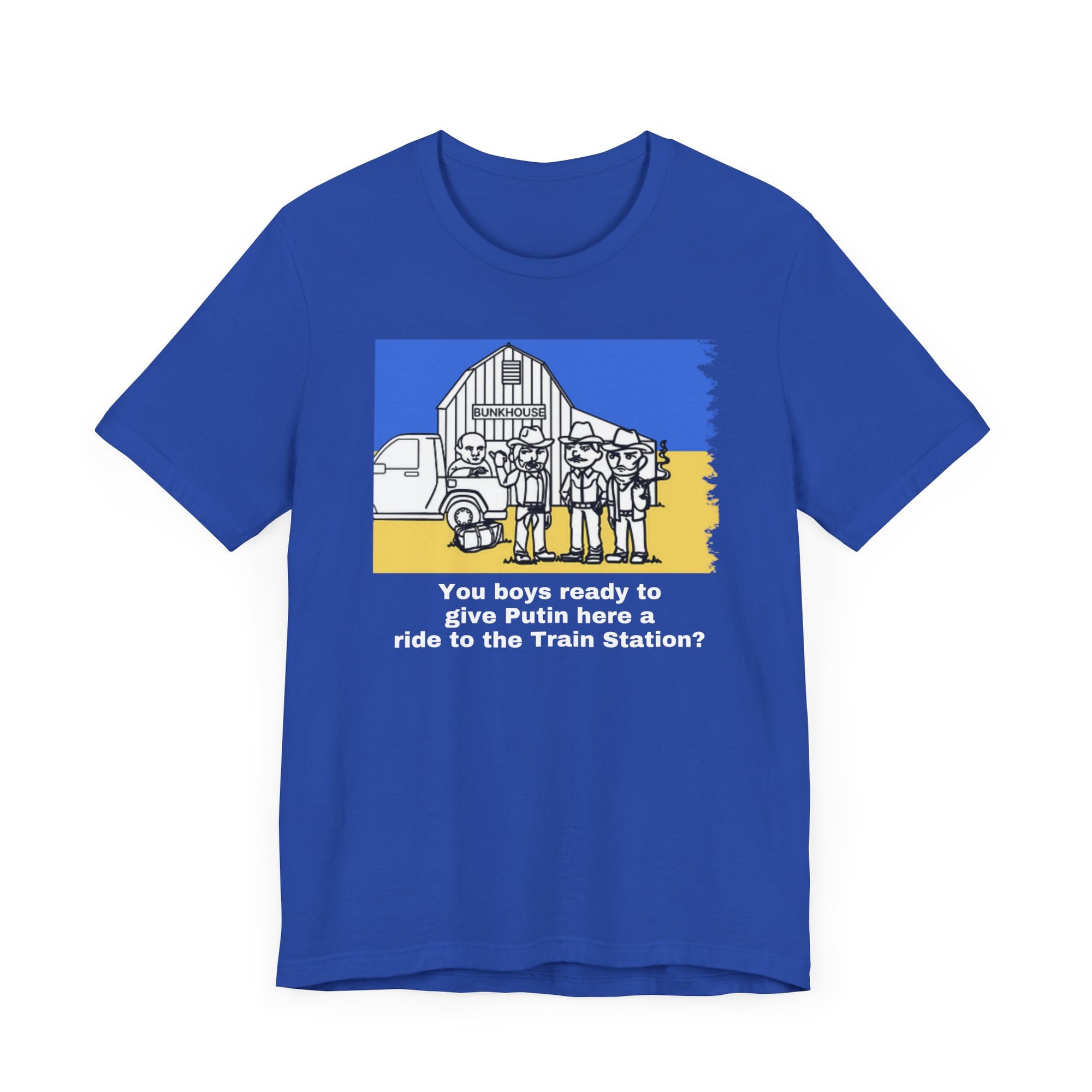 Give &#39;em a Ride to the Train Station t-shirt
